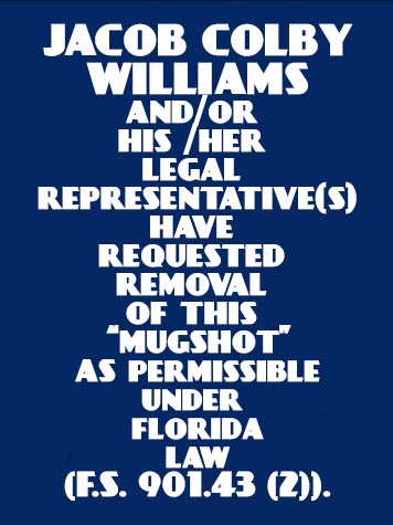 JACOB COLBY WILLIAMS  Info, Photos, Data, and More About JACOB COLBY WILLIAMS  / JACOB COLBY WILLIAMS  Tampa Area