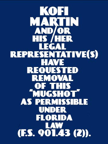 Kofi Martin Info, Photos, Data, and More About Kofi Martin / Kofi Martin Tampa Area