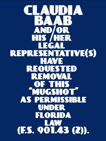 Claudia Baab Info, Photos, Data, and More About Claudia Baab / Claudia Baab Tampa Area