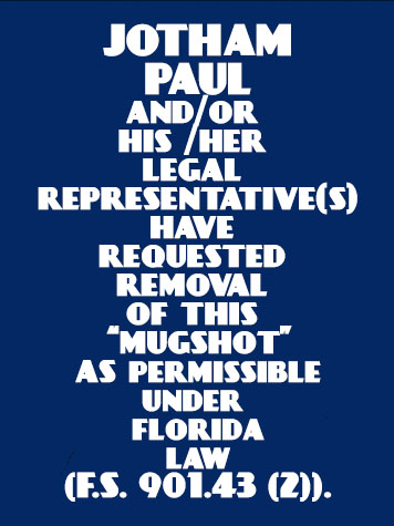 Jotham Paul Info, Photos, Data, and More About Jotham Paul / Jotham Paul Tampa Area