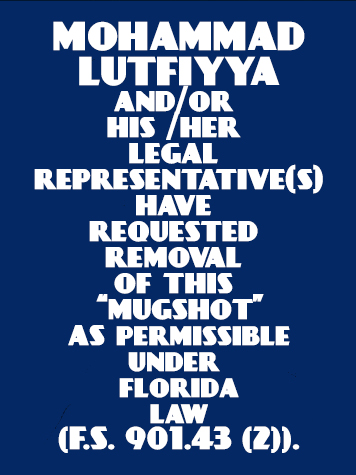 Mohammad Lutfiyya Info, Photos, Data, and More About Mohammad Lutfiyya / Mohammad Lutfiyya Tampa Area