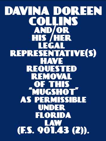 DAVINA DOREEN COLLINS  Info, Photos, Data, and More About DAVINA DOREEN COLLINS  / DAVINA DOREEN COLLINS  Tampa Area