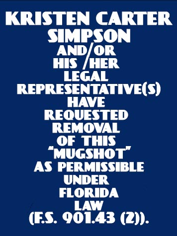 KRISTEN CARTER SIMPSON  Info, Photos, Data, and More About KRISTEN CARTER SIMPSON  / KRISTEN CARTER SIMPSON  Tampa Area