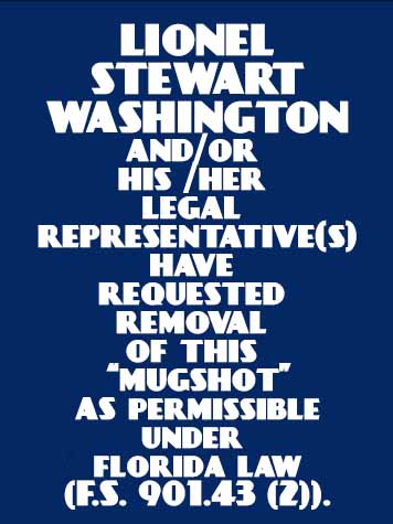 LIONEL STEWART WASHINGTON  Info, Photos, Data, and More About LIONEL STEWART WASHINGTON  / LIONEL STEWART WASHINGTON  Tampa Area