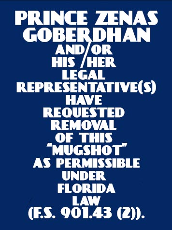 PRINCE ZENAS GOBERDHAN  Info, Photos, Data, and More About PRINCE ZENAS GOBERDHAN  / PRINCE ZENAS GOBERDHAN  Tampa Area