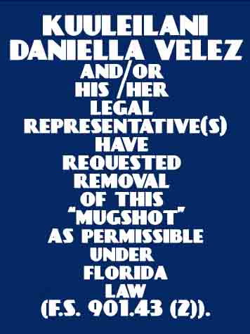 KUULEILANI DANIELLA VELEZ  Info, Photos, Data, and More About KUULEILANI DANIELLA VELEZ  / KUULEILANI DANIELLA VELEZ  Tampa Area