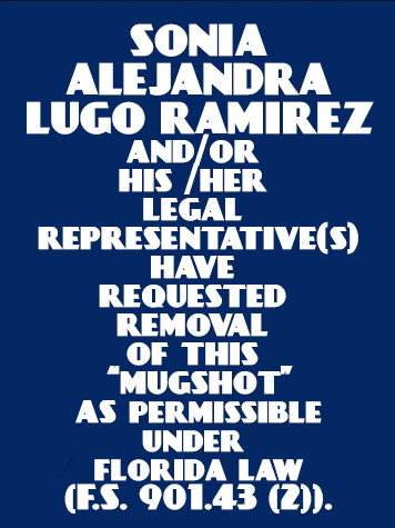 SONIA ALEJANDRA LUGO RAMIREZ  Info, Photos, Data, and More About SONIA ALEJANDRA LUGO RAMIREZ  / SONIA ALEJANDRA LUGO RAMIREZ  Tampa Area