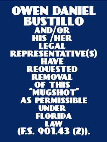 OWEN DANIEL BUSTILLO  Info, Photos, Data, and More About OWEN DANIEL BUSTILLO  / OWEN DANIEL BUSTILLO  Tampa Area