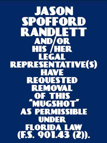 JASON SPOFFORD RANDLETT  Info, Photos, Data, and More About JASON SPOFFORD RANDLETT  / JASON SPOFFORD RANDLETT  Tampa Area